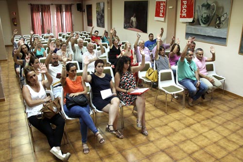 El PSOE de lora elige a los delegados para el prximo Congreso Provincial