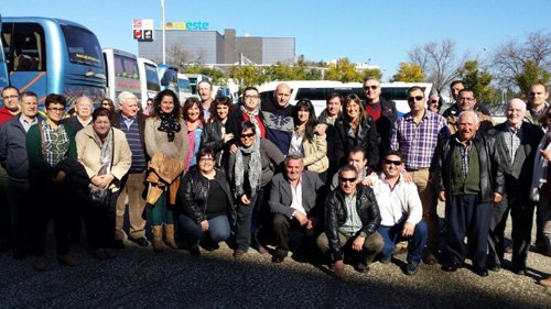 El Psoe de Álora asiste en Sevilla a los actos conmemorativos del Día de Andalucía