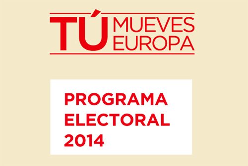 Programa Electoral Elecciones Europeas 2014