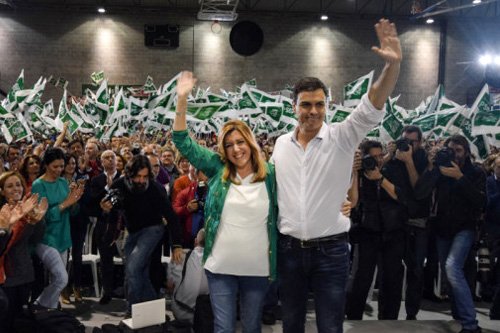 Mitin cierre de campaña Elecciones andaluzas