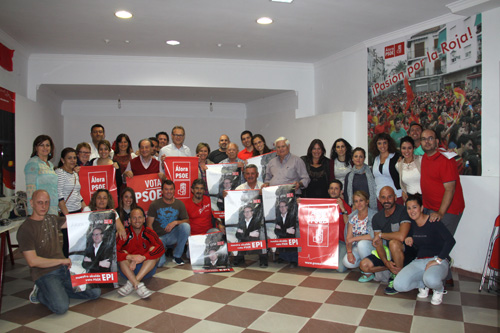 Pegada carteles inicio campaa Elecciones Municipales 2015