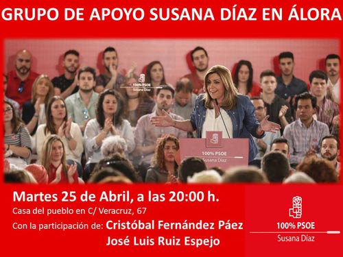 Acto del Grupo de apoyo a Susana Díaz